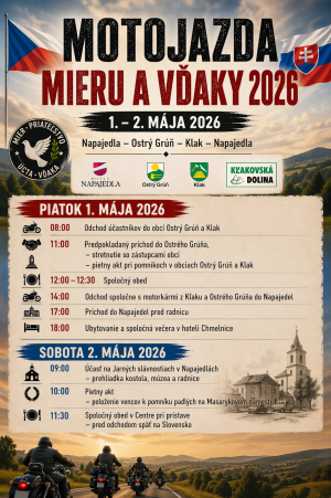 MOTOJAZDA MIERU A VĎAKY